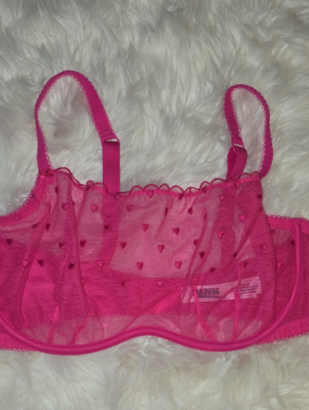 Victoria's Secret PINK The Wink Unlined Scoop Bra SIZE M-DD